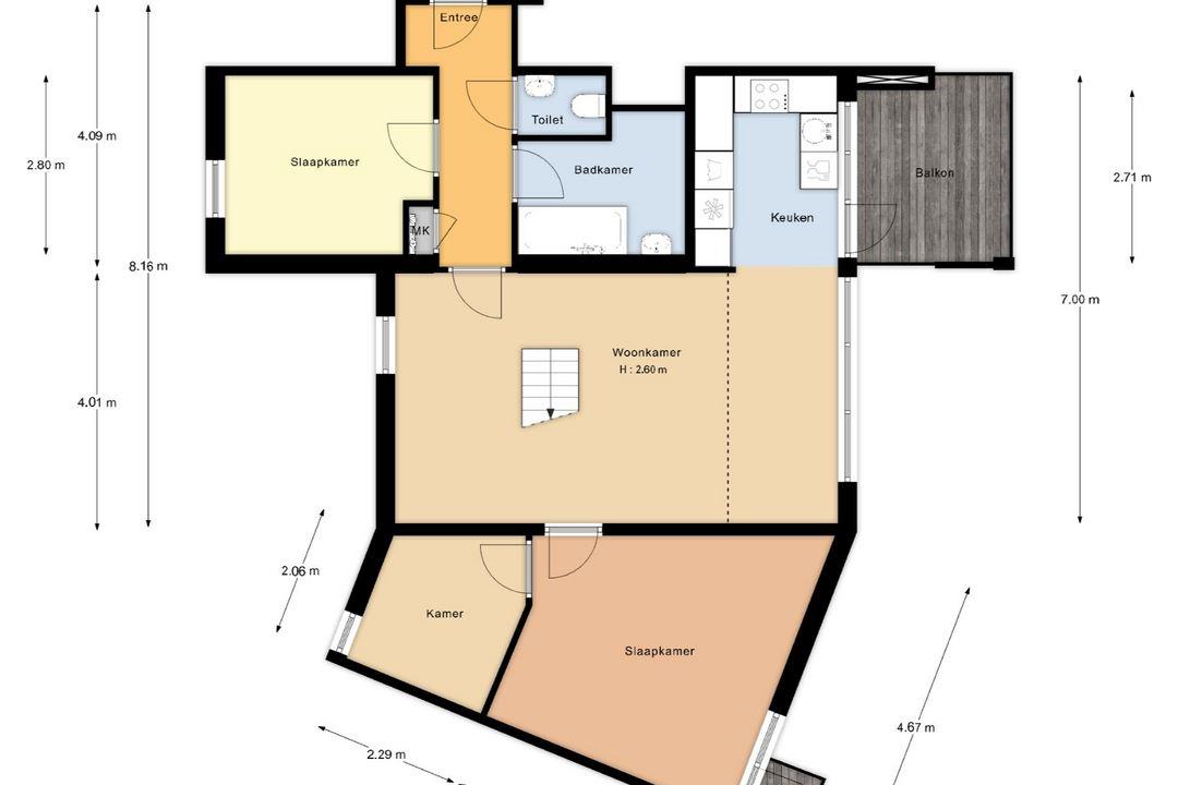 Appartement te koop: Leerdamhof 91, Amsterdam