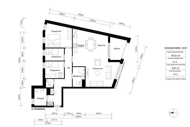 Appartement te koop: Agamemnonsingel 68, Almere