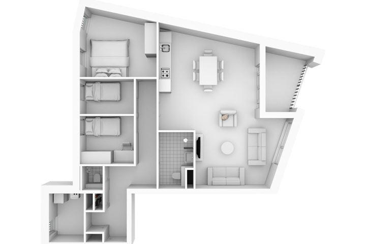 Appartement te koop: Agamemnonsingel 68, Almere