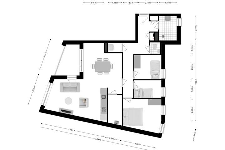 Appartement te koop: Agamemnonsingel 76, Almere